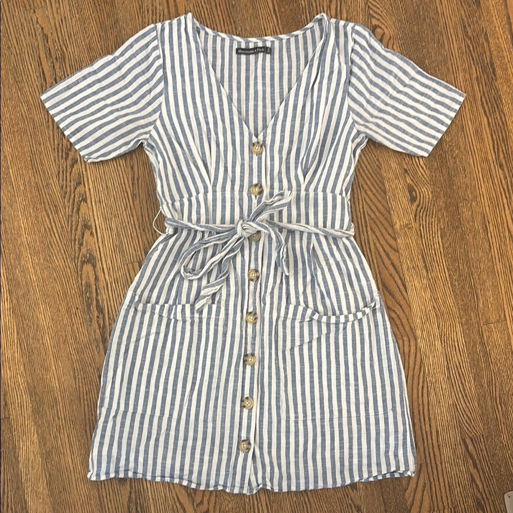 Abercrombie & Fitch Striped Mini Dress
